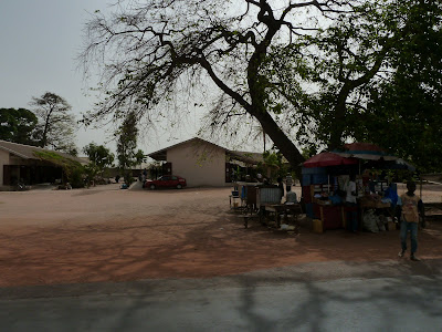 Near the college