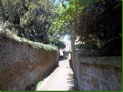 013  A leafy lane up to the Church