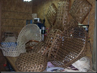 baskets in the shop