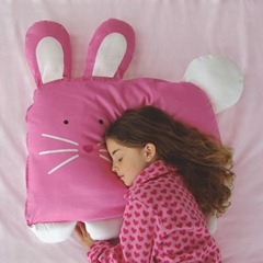Rabbit pillow