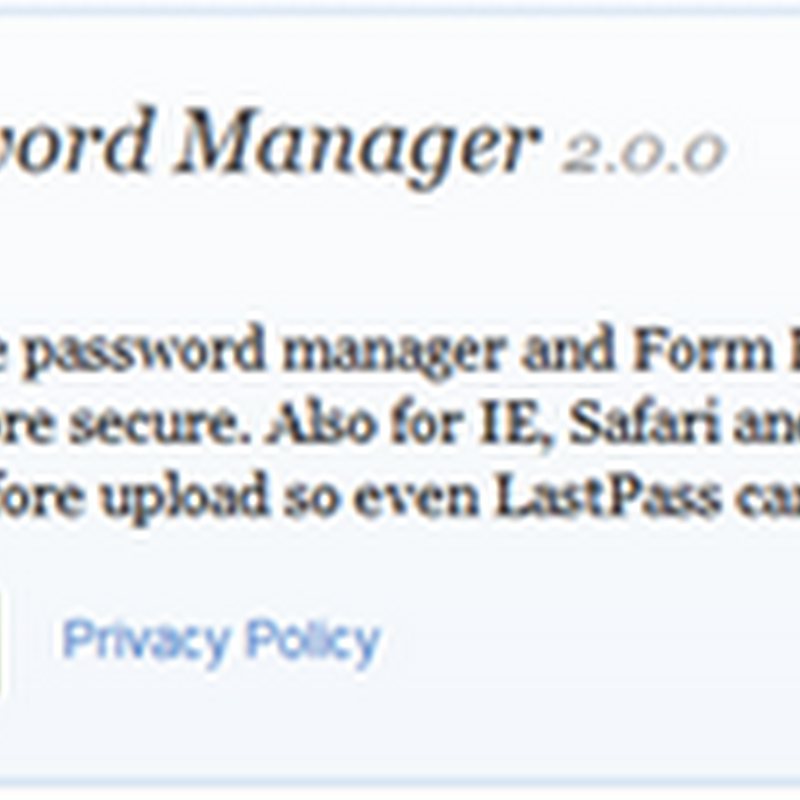 Auto login เข้าเวบโปรดโดยไม่ต้องกรอก username และ Password