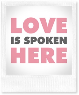 Just Because 21 - Love Is Spoken Here - 5x7 - Petal Pink - Sprik Space (2)