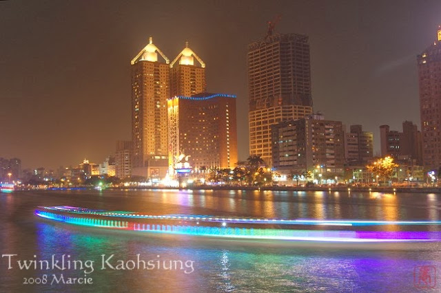 愛河夜色 高雄夜景_愛河夜色
