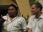 Gilberto explained how the U'wa role of guardian of Mother Nature has put them in conflict with economic and political interests, both national and international, that want access to natural resources within U'wa territory. These include corporations, left-wing guerrilla groups, and State security forces.