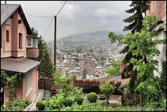 Sarajevo from the hills Sarajevo from the hills