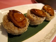 Golden taro puff, abalone Golden taro puff, abalone