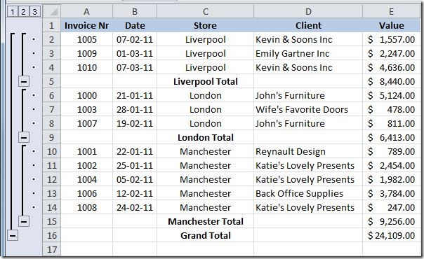 SubTotals4