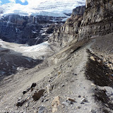 Olha a largura da trilha! - Planície dos 6 Glaciares - Lake Louise, Alberta, Canadá