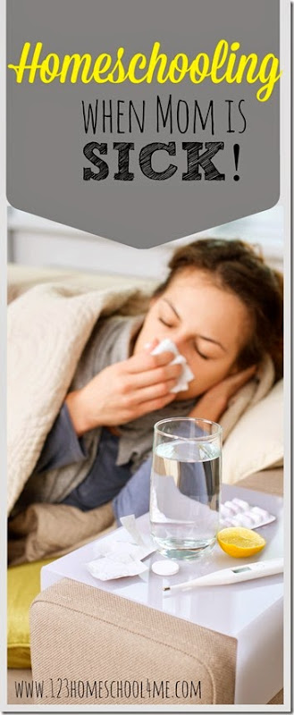Homeschooling When Mom is Sick #homeschool #homeschooling Homeschooling When Mom is Sick #homeschool #homeschooling