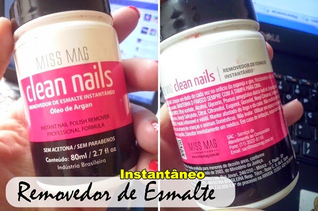 removedor clean nails
