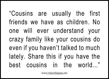 cousins quote
