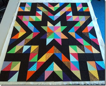 Larry Lobster Raffle quilt. (2) Larry Lobster Raffle quilt. (2)