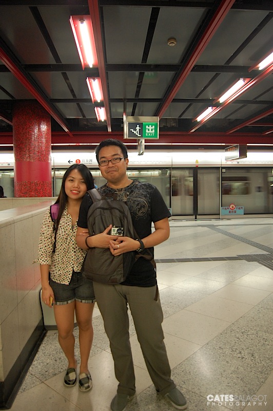 Toppet and I, Tsim Sha Tsui Station.
