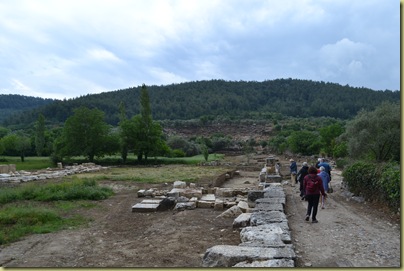 Stratonikeia road to theatre unknown on left Stratonikeia road to theatre unknown on left