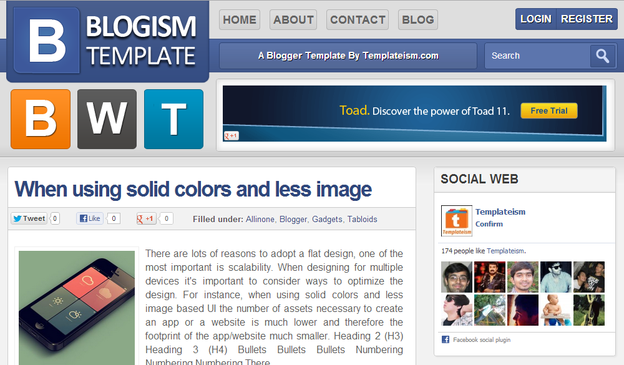 bloggism-blogger-template