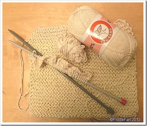 Knitted dish cloths Knitted dish cloths