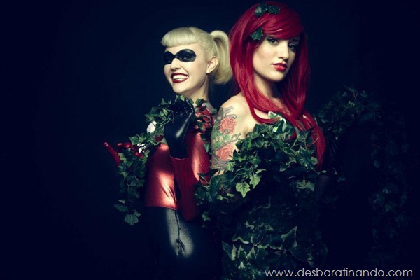 Harley-Quinn-poison-Ivy-arlequina-hera-venenosa-cosplay-desbaratinando (4) Harley-Quinn-poison-Ivy-arlequina-hera-venenosa-cosplay-desbaratinando (4)