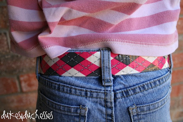 Duct Tape Belt Tutorial Duct Tape Belt Tutorial