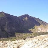 Papandayan crater walls with the 2nd highest Papandayan summit on the left (Daniel Quinn, August 2011)