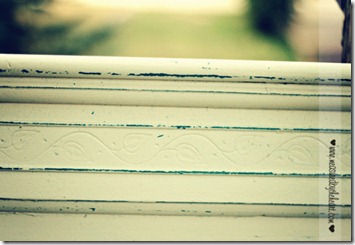turquoise distressed headboard