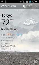 Descargar GO Weather EX para celulares gratis Descargar GO Weather EX para celulares gratis