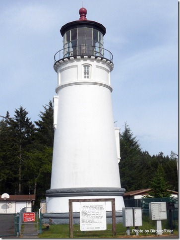 65 foot tall Umpqua Lighthouse tower
