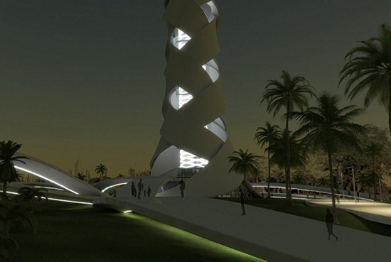 Woven Tower for Dubai 04