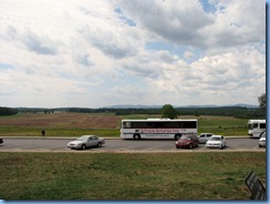 2311 Pennsylvania - Gettysburg, PA - Gettysburg National Military Park - Gettysburg Battlefield Tours - our tour bus at Eternal Light Peace Memorial stop