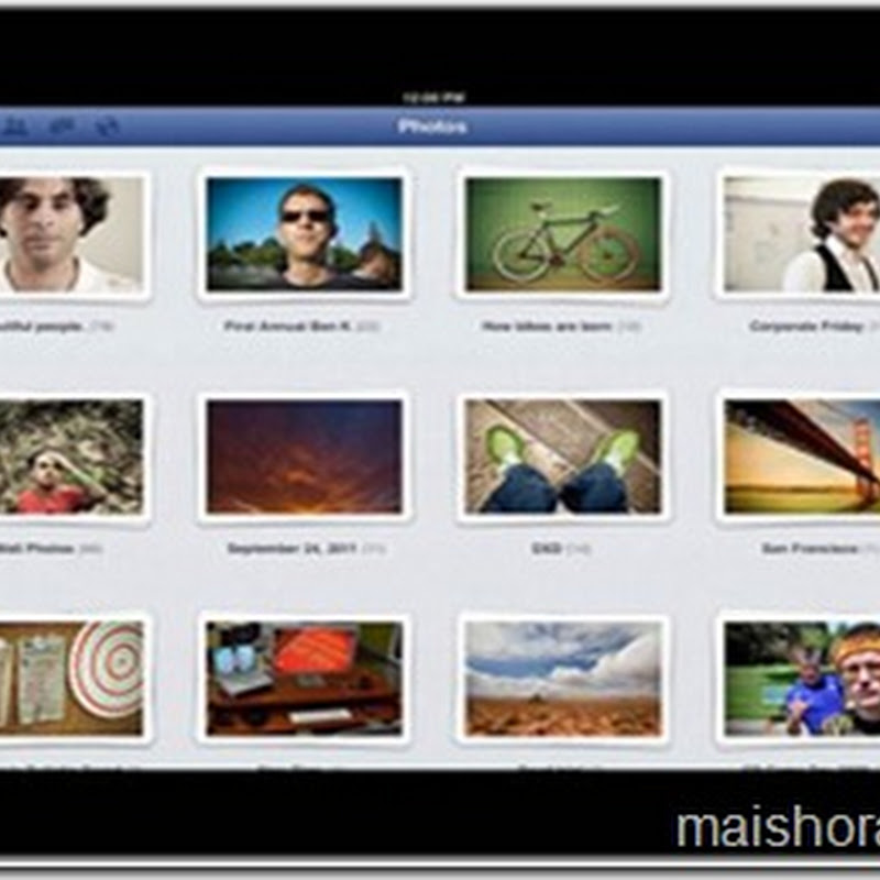 Facebook apresenta seu aplicativo para o iPad
