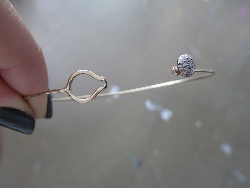 A Jennifer Fisher bracelet. I loved the closure on this one.