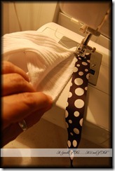 Ruffle Socks Step 1 {A Sprinkle of This . . . . A Dash of That}