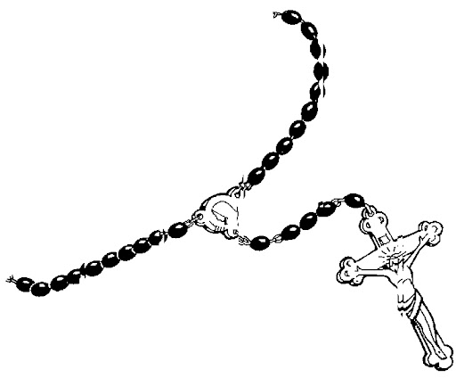 Cross and rosary drawings photo Cross and rosary drawings photo