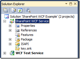 How to Convert an Existing WCF Service to Run on SharePoint 2010