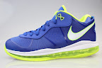 nike air max lebron 8 v2 low blue citron sprite 10 02 Obey Your Thirst! Nike LeBron 8 V2 Low Sprite is Hitting Retail