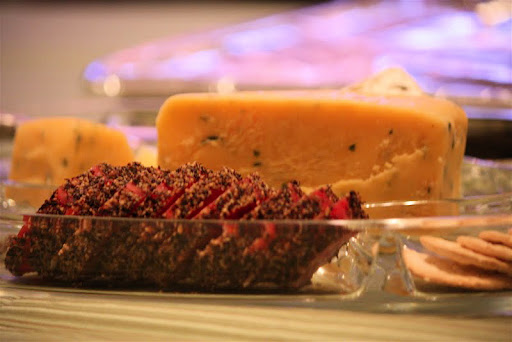 Spiced Sausage & Cheese Plate Spiced Sausage & Cheese Plate