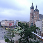 Krakow market square - looks a lot like Wroclaw's, doesn't it?
