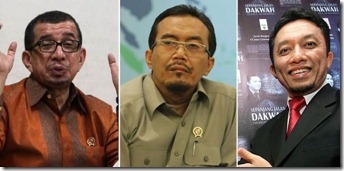 tiga menteri pks