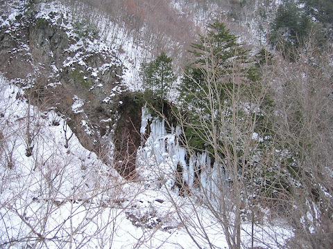 青氷の滝