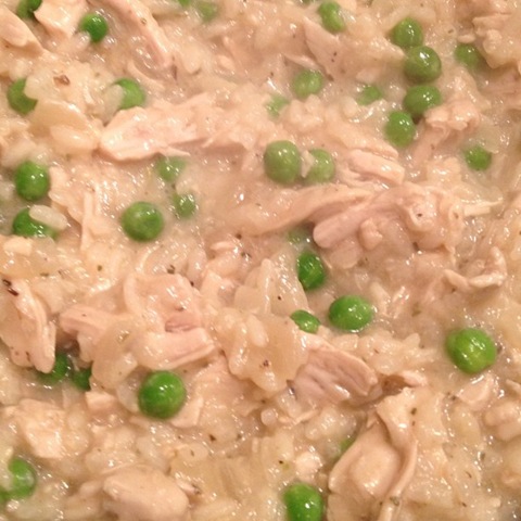#129 - oozing turkey, sage and onion risotto