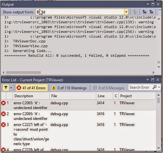 41 errors 41 errors