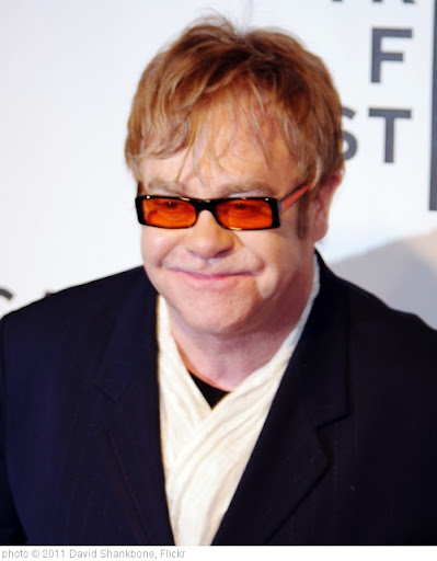 'Elton John 2011 Shankbone' photo (c) 2011, David Shankbone - license: http://creativecommons.org/licenses/by/2.0/