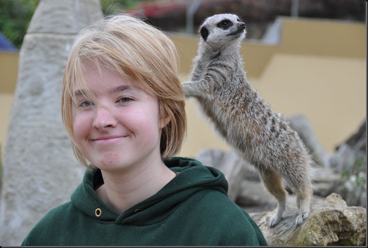 Jess with Meerkat  (resized)
