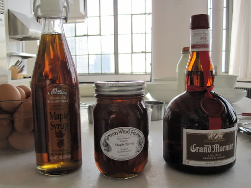 Martha chose the Green Wind syrup in the middle. It's DELICIOUS!