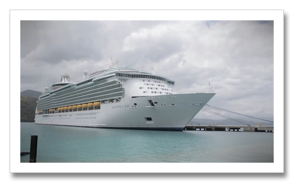 Navigator of the Seasa Royal Carribean International