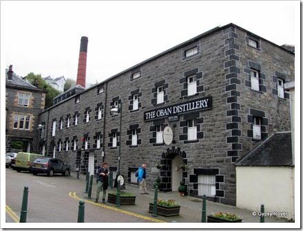 Want a wee dram? Oban's whisky distillery.