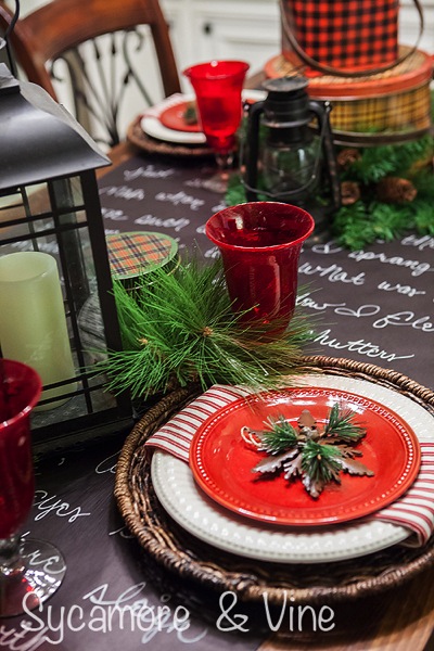 Using lanterns to decorate for a Country Christmas. A truly stunning Christmas Home Tour as part of the Christmas in the Country Blog Tour. This Plaid Inspired Country Christmas will knock your socks off. Features tours of the Living room, Dining Room and a Cocoa hot chocolate bar in the Breakfast room. There is so much inspiration for Christmas decorations in this one post. Be prepared to feel like you are cuddled up by the fire in a warm Northwoods comfy cottage! #country #Christmas #Plaid #Holiday decorating #Holiday ideas #Holidays #Christmas decor #Holiday decor Using lanterns to decorate for a Country Christmas. A truly stunning Christmas Home Tour as part of the Christmas in the Country Blog Tour. This Plaid Inspired Country Christmas will knock your socks off. Features tours of the Living room, Dining Room and a Cocoa hot chocolate bar in the Breakfast room. There is so much inspiration for Christmas decorations in this one post. Be prepared to feel like you are cuddled up by the fire in a warm Northwoods comfy cottage! #country #Christmas #Plaid #Holiday decorating #Holiday ideas #Holidays #Christmas decor #Holiday decor