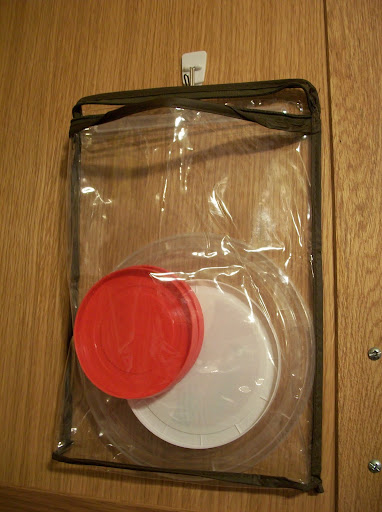 They make great storage lid organizers.