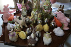 There.  Now doesn't that look nice?  Baby Jude is going to love everything on this table at Easter!
