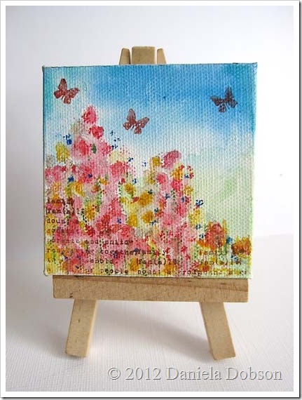 Mother's day Painting on easel 60777