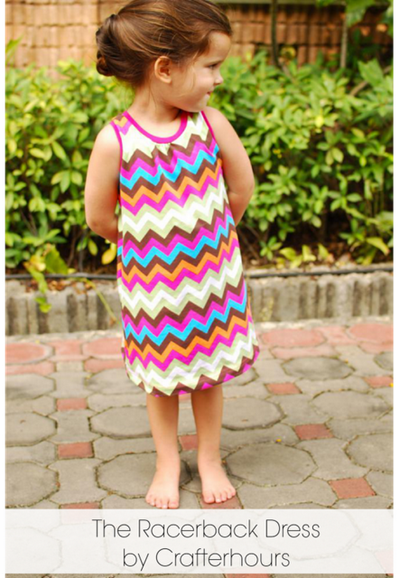 racerback dress tutorial